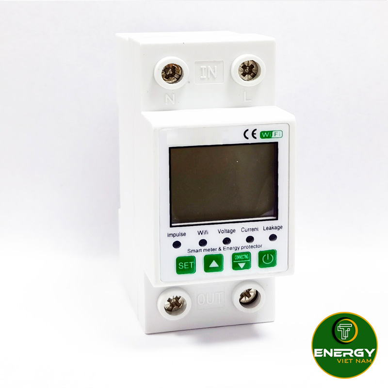 Công Tơ Điện Từ Wifi 1 Pha Đo Điện Năng Tiêu Thụ (2)